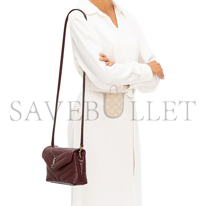 Y*L toy loulou shoulder bag in quilted leather 467072 (20*14*7cm)